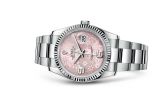 Rolex - 116234-0144  Datejust 36 Stainless Steel Fluted / Oyster / Pink Floral