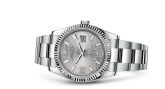 Rolex - 116234-0153  Datejust 36 Stainless Steel Fluted / Oyster / Rhodium Wave