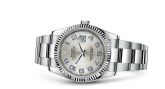 Rolex - 116234-0155  Datejust 36 Stainless Steel Fluted / Oyster / Silver Arabic