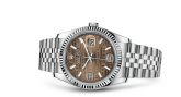 Rolex - 116234-0158  Datejust 36 Stainless Steel Fluted / Jubilee / Bronze Wave