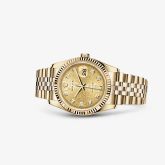 Rolex - 116238-0058  Datejust 36 Yellow Gold Fluted / Jubilee / Champagne Computer