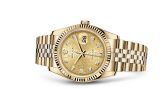 Rolex - 116238-0058  Datejust 36 Yellow Gold Fluted / Jubilee / Champagne Computer