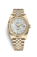 Rolex Datejust 36 Rolesor Yellow Diamond / Oyster / Silver Computer (116238-0062)