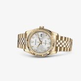 Rolex - 116238-0069  Datejust 36 Yellow Gold Fluted / Jubilee / Rhodium Computer