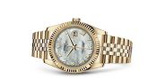 Rolex - 116238-0077  Datejust 36 Yellow Gold Fluted / Jubilee / MOP Roman