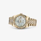 Rolex - 116238-0077  Datejust 36 Yellow Gold Fluted / Jubilee / MOP Roman