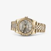 Rolex - 116238-0079  Datejust 36 Yellow Gold Fluted / Jubilee / Rhodium Diamonds