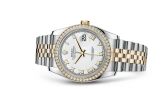 Rolex - 116243-0001  Datejust 36 Rolesor Yellow Diamond / Jubilee / White Roman