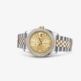 Rolex - 116243-0004  Datejust 36 Rolesor Yellow Diamond / Jubilee / Champagne Computer