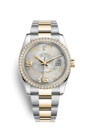 Rolex Datejust 36 Rolesor Yellow Diamond / Oyster / MOP (116243-0008)