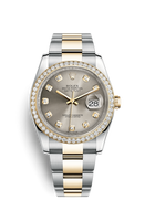 Rolex Datejust 36 Rolesor Everose Domed / Oyster / Pink Diamond (116243-0013)