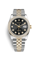 Rolex Datejust 36 Rolesor Yellow Diamond / Oyster / Bronze Arabic (116243-0015)