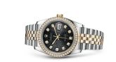 Rolex - 116243-0015  Datejust 36 Rolesor Yellow Diamond / Jubilee / Black Computer