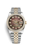 Rolex Datejust 36 Rolesor Everose Domed / Oyster / Pink (116243-0036)