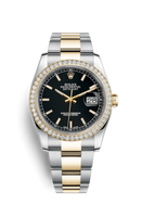 Rolex Datejust 36 Stainless Steel Diamond / Jubilee / Blue (116243-0049)