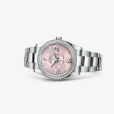 Rolex - 116244-0007  Datejust 36 Stainless Steel Diamond / Oyster / Pink Floral