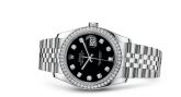 Rolex - 116244-0014  Datejust 36 Stainless Steel Diamond / Jubilee / Black Diamond