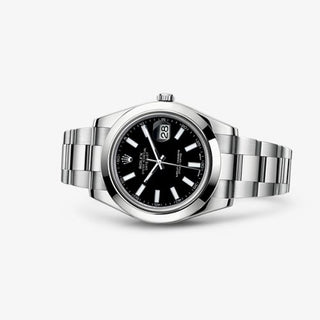 Rolex - 116300-0001  Datejust II Black