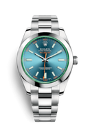 Rolex Oyster Perpetual 36 Stainless Steel / Turquoise (116400GV-0002)