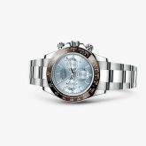 Rolex - 116506-0002  Cosmograph Daytona Platinum / Cerachrom / Ice Blue - Baguette