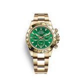 Rolex - 116508-0013  Cosmograph Daytona Yellow Gold / Green