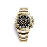 Rolex Cosmograph Daytona Yellow Gold - Cerachrom / Champagne - Black / Oysterflex (116508-0016)