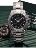 Rolex - 116509-0036  Daytona White Gold Black Racing