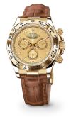 Rolex - 116518-0131  Cosmograph Daytona Yellow Gold / Champagne / Strap