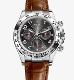 Rolex - 116519-0163  Cosmograph Daytona White Gold / Grey / Strap