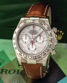 Rolex - 116519-0195  Daytona White Gold Strap Meteorite Roman