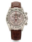 Rolex - 116519-0195  Daytona White Gold Strap Meteorite Roman