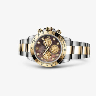 Rolex - 116523-0047  Daytona Rolesor Black Mother of Pearl