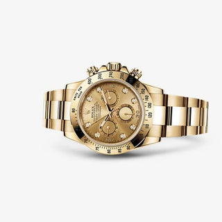 Rolex - 116528-0033  Daytona Yellow Gold Champagne Diamond