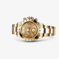 Rolex Daytona Yellow Gold Mother of Pearl Diamonds (116528-0045)