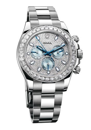 Rolex - 116576TBR  Daytona Platinum Diamond