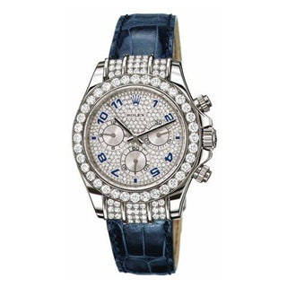 Rolex - 116599tbr-0002  Daytona White Gold Diamond Strap Round