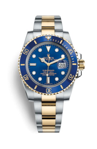 Rolex - 116613lb-0005  Submariner Date Rolesor / Blue / Cerachrom