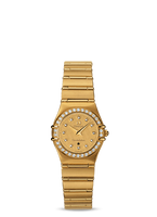 Omega Constellation Quartz 25.5 '95 Stainless Steel / Yellow Gold / Diamond / MOP (1167.15.00)