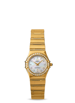 Omega - 1167.75.00  Constellation Quartz 22.5 '95 Yellow Gold / Diamond / MOP