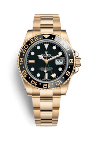 Rolex - 116718LN-0001  GMT-Master II Yellow Gold / LN