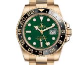 Rolex - 116718LN-0002  GMT-Master II Yellow Gold / LN / Green