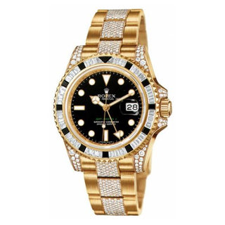 Rolex - 116758 SANR  GMT-Master II Yellow Gold SANR