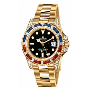 Rolex - 116758 SARU  GMT-Master II Yellow Gold SARU