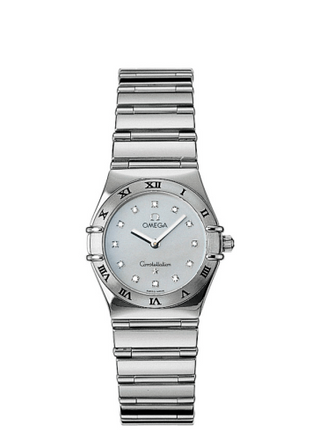 Omega - 1173.76.00  Constellation Quartz 25.5 My Choice White Gold / White