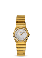 Omega Constellation Quartz 22.5 '95 Yellow Gold / Diamond / MOP (1177.75.00)