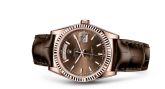 Rolex - 118135-0003  Day-Date 36 Everose / Strap / Chocolate