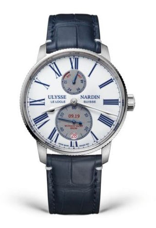 Ulysse Nardin - 1183-310LE/E0-MON  Marine Torpilleur Stainless Steel / Monaco