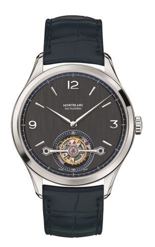 Montblanc - 118471  Heritage Chronometrie Exo Tourbillon Slim White Gold / Slate