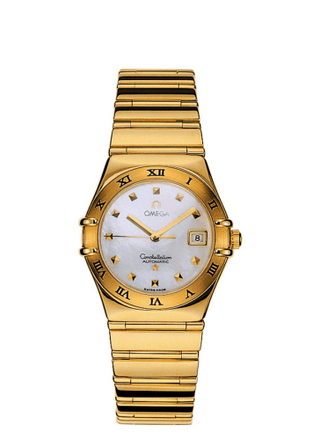 Omega - 1191.71.00  Constellation Automatic 27.5 My Choice Yellow Gold / MOP