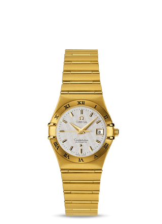 Omega - 1192.30.00  Constellation Automatic 27.5 '95 Yellow Gold / Silver